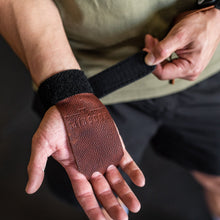 Load image into Gallery viewer, RooGrips - Kangaroo Leather Gymnastics Grips - Pebble