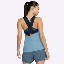 Load image into Gallery viewer, Nike - Pro Women's Tank - VALERIAN BLUE/PURE/BLACK/BLACK