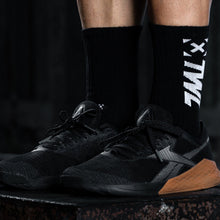 Load image into Gallery viewer, TWL - EVERYDAY CORE SOCKS - BLACK/YELLOW