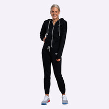 Load image into Gallery viewer, Reebok - Women's Training Essentials Full-Zip Hoodie - BLACK