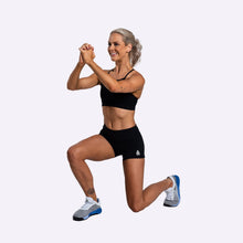 Load image into Gallery viewer, Reebok - Women's CrossFit Chase Bootie Shorts - BLACK