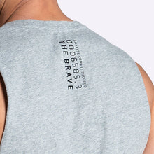 Load image into Gallery viewer, The Brave - Unisex Signature Tank - Light Grey Marl