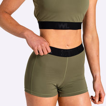 Load image into Gallery viewer, The WOD Life - Women's Classics Striker Shorts - Khaki