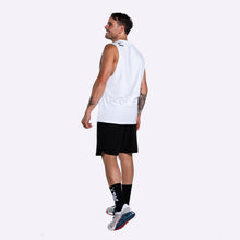 Load image into Gallery viewer, TWL - Unisex Everyday Muscle Tank 2.0 - WHITE/BLACK