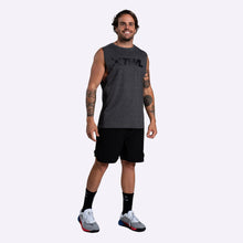 Load image into Gallery viewer, TWL - Unisex Everyday Muscle Tank 2.0 - CHARCOAL MARL/BLACK
