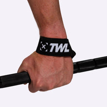 Load image into Gallery viewer, TWL - EVERYDAY COTTON LIFTING STRAPS PAIR - BLACK