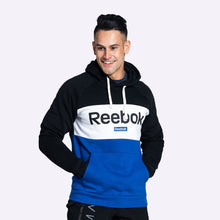 Load image into Gallery viewer, Reebok - Men's Training Essentials Linear Logo Hoodie - Black