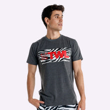 Load image into Gallery viewer, The WOD Life - Men's Classics GFX T-Shirt - Charcoal/Zebra