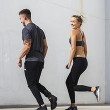 Load image into Gallery viewer, The WOD Life - Men's Classics Flux T-Shirt - Charcoal/Black