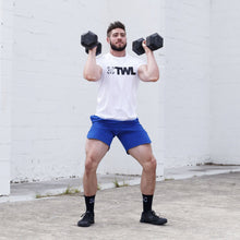 Load image into Gallery viewer, The WOD Life - Men's Classics Flux T-Shirt - White/Black