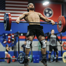 Load image into Gallery viewer, Rehband RX Knee Sleeve 7mm White/Black - SINGLE