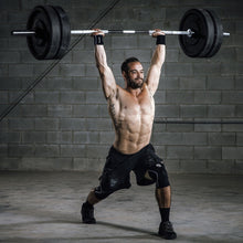 Load image into Gallery viewer, Rehband RX Knee Sleeves - 5mm - Black/White - PAIR