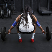 Load image into Gallery viewer, Rehband RX Original Elbow Sleeve - 5mm - Blue - SINGLE