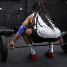 Load image into Gallery viewer, Rehband RX Original Elbow Sleeve - 5mm - Blue - SINGLE