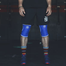 Load image into Gallery viewer, Rehband RX Original Knee Sleeve - 7mm - Blue - SINGLE