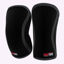 Load image into Gallery viewer, RockTape Assassins Knee Sleeves - 5mm & 7mm - Black - PAIR