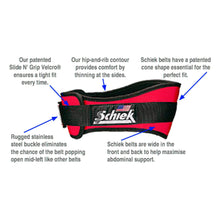 Load image into Gallery viewer, Schiek Weightlifting Belt - Black