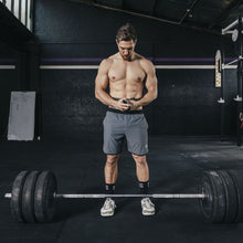 Load image into Gallery viewer, TWL - Padded Leather Lifting Belt - Black