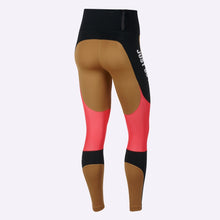 Load image into Gallery viewer, Nike - Dri-FIT Power Women's Graphic Training Tights - Wheat/Black/Ember Glow/White