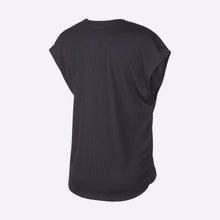 Load image into Gallery viewer, Nike - Dri-Fit Women's Short-Sleeve Yoga Training Top - Oil Grey/Black