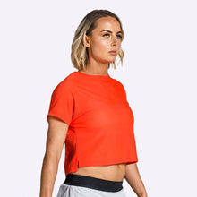 Load image into Gallery viewer, Reebok - Women's CrossFit Jacquard Tee - Canton Red