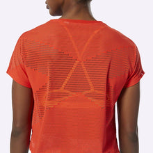Load image into Gallery viewer, Reebok - Women's CrossFit Jacquard Tee - Canton Red