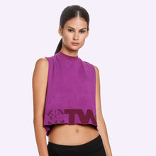 Load image into Gallery viewer, The WOD Life - Women's Classics Slash Crop Tank - Ultra Violet
