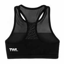 Load image into Gallery viewer, The WOD Life - Women's High Chested Sports Bra - Black