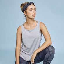 Load image into Gallery viewer, The WOD Life - Women's Streamline Singlet - Light Grey Marl