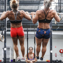 Load image into Gallery viewer, The WOD Life - Women's Swift Bra - Charcoal/Black