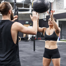 Load image into Gallery viewer, The WOD Life - Women's Swift Bra - Charcoal/Black