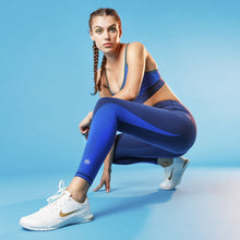 Load image into Gallery viewer, The WOD Life - Women's Swift Bra - Indigo/Surf Blue