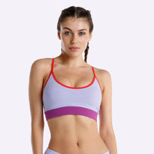 Load image into Gallery viewer, The WOD Life - Women's Swift Bra - Lavender/Red/Violet