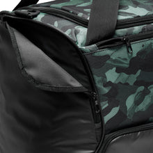 Load image into Gallery viewer, Nike - Brasilia Printed Training Duffel Bag - Medium - LIGHT SMOKE GREY/BLACK/METALLIC COOL GREY
