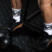 Load image into Gallery viewer, TWL - EVERYDAY CORE SOCKS - WHITE/BLACK
