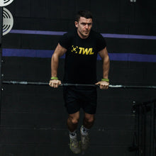 Load image into Gallery viewer, TWL - Men&#39;s Everyday T-Shirt 2.0 - BLACK/YELLOW
