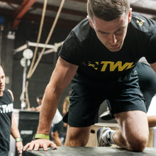 Load image into Gallery viewer, TWL - Men&#39;s Everyday T-Shirt 2.0 - BLACK/YELLOW
