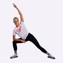 Load image into Gallery viewer, Reebok - Women&#39;s Workout Ready Supremium Logo Tee- PIXEL PINK
