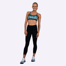 Load image into Gallery viewer, Reebok - Women&#39;s CrossFit Medium-Impact Skinny Bra - HERITAGE TEAL
