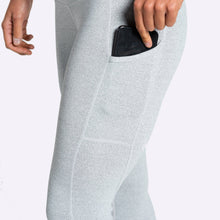 Load image into Gallery viewer, The Brave - Women&#39;s Elevate 7/8th Tights - Light Grey Marle
