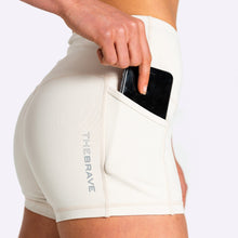 Load image into Gallery viewer, The Brave - Women&#39;s Elevate Shorts - Stone
