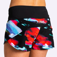 Load image into Gallery viewer, TWL - Women&#39;s Motion Shorts - SURGE/BLACK

