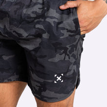 Load image into Gallery viewer, TWL - Men&#39;s Flex Shorts 3.0 - Black Camo
