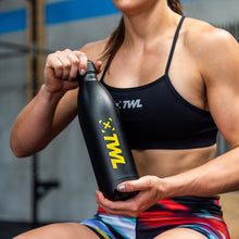 Load image into Gallery viewer, TWL - 1L WATER BOTTLE - MATTE BLACK
