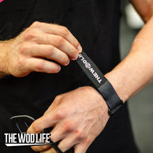 Load image into Gallery viewer, The WOD Life - Leather Gymnastics Grips - Black
