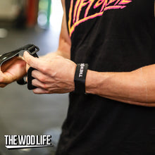 Load image into Gallery viewer, The WOD Life - Leather Gymnastics Grips - Black
