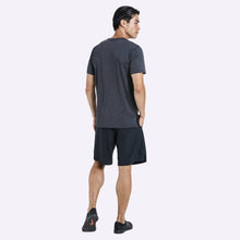 Load image into Gallery viewer, Nike Dri-FIT Breathe Men&#39;s Short-Sleeve Training Top - Black Heather/White
