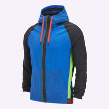 Load image into Gallery viewer, Nike - Dri-FIT Flex Men&#39;s Training Jacket - Game Royal/Black/Black/Habanero Red
