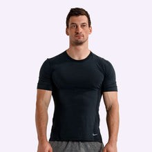 Load image into Gallery viewer, Nike - Dri-FIT Men&#39;s Short-Sleeve Training Top - Black/Dark Grey
