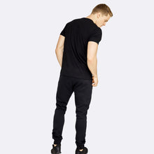 Load image into Gallery viewer, The Brave - Men&#39;s Waverider T-Shirt - Black/White
